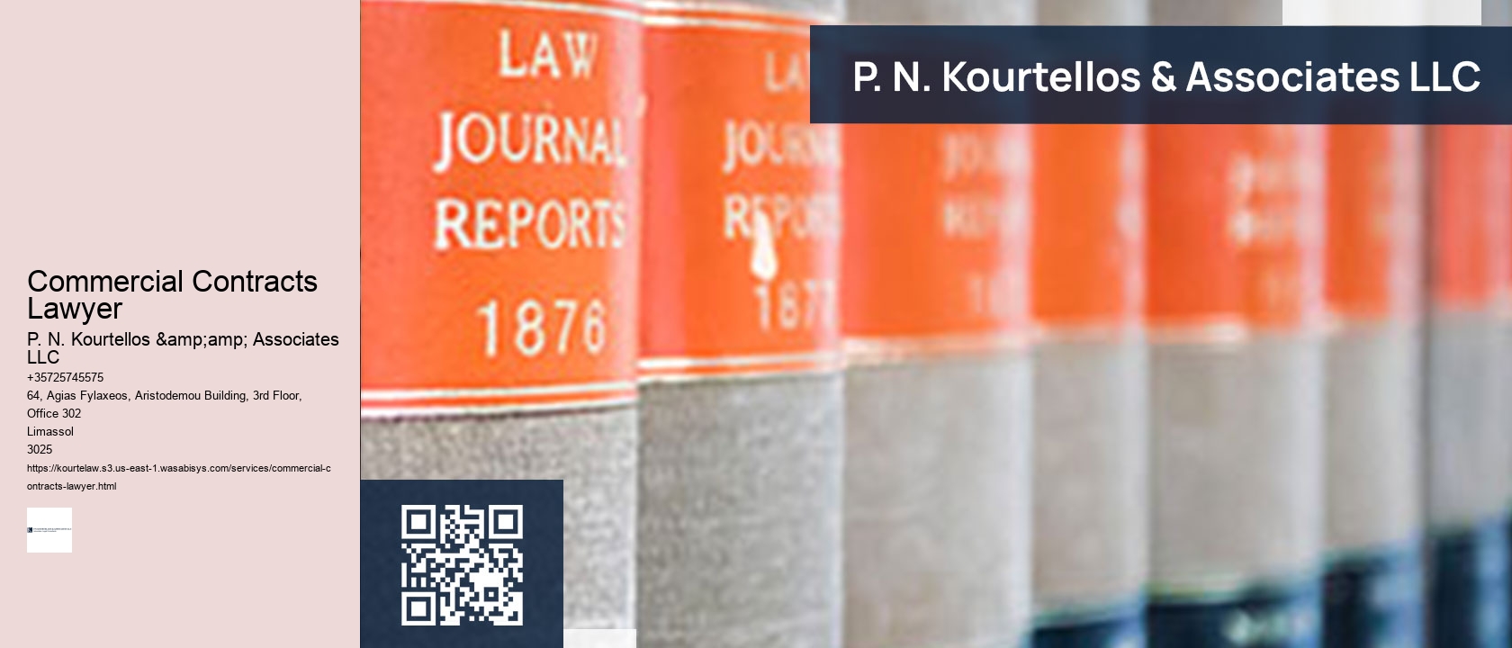Commercial Contracts Lawyer