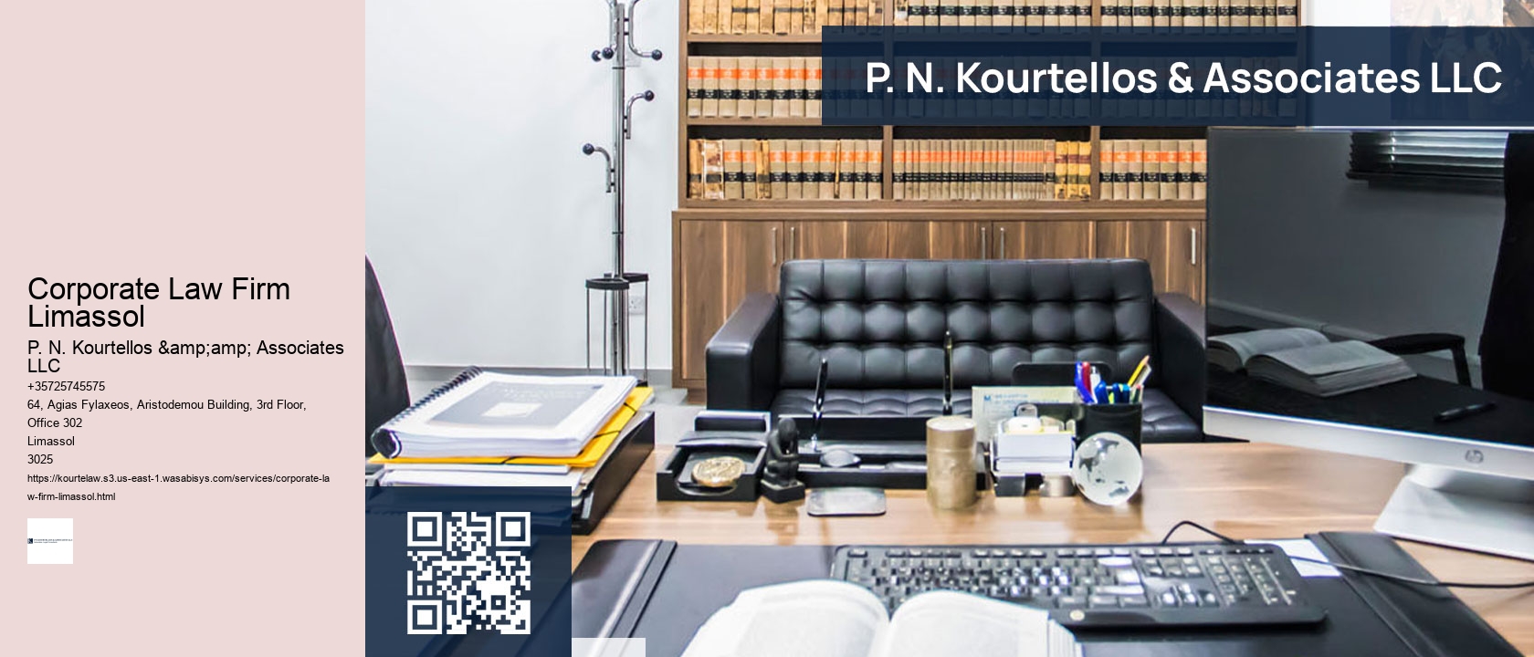 Corporate Law Firm Limassol